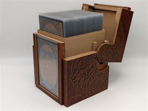 mtg metal deck box|mtg deck box for sale.